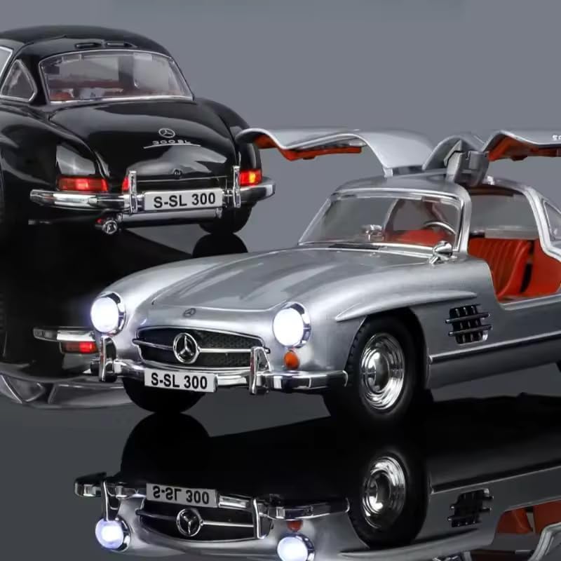 1954 Mercedes-Benz 300SL Vintage 1:24 Diecast Scale Model Car