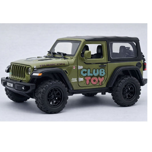 Jeep Wrangler Rubicon 1:24 Diecast Scale Model Car