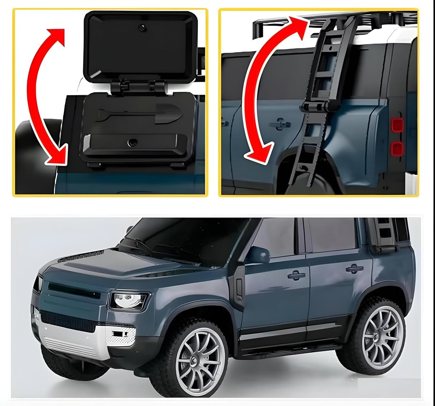 Defender Remote Controlled Resembling Toy Car
