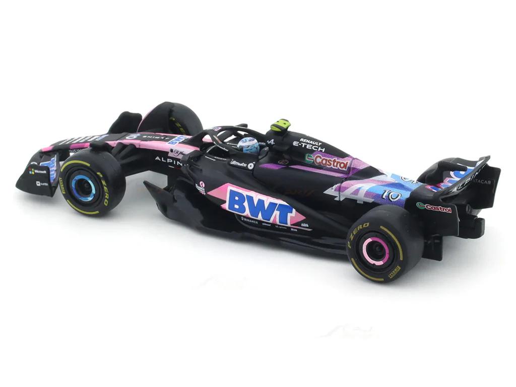 2023 RB-19 Alpine A524 No.10 Pierre Gasly 1:43 Bburago Formula 1 Diecast Scale Model Car