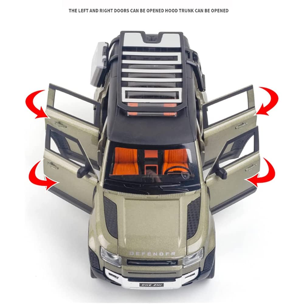 Defender 110 1:18 Diecast Scale Model Car