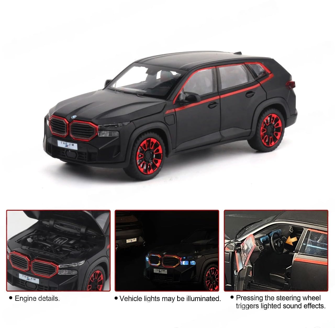 BMW XM 1:24 Diecast Scale Model Car