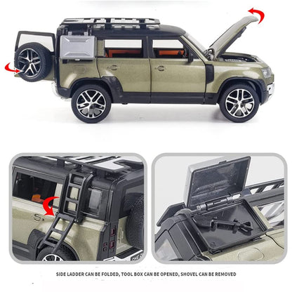 Defender 110 1:18 Diecast Scale Model Car