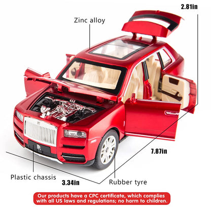 Rolls Royce Cullinan Masory 1:24 Diecast Scale Model Car