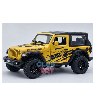Jeep Wrangler Rubicon 1:24 Diecast Scale Model Car
