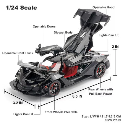 Apollo Sport 1:24 Diecast Scale Model Car