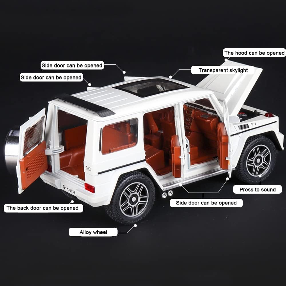 Mercedes Benz G-klessa G-63 1:24 Diecast Scale Model Car