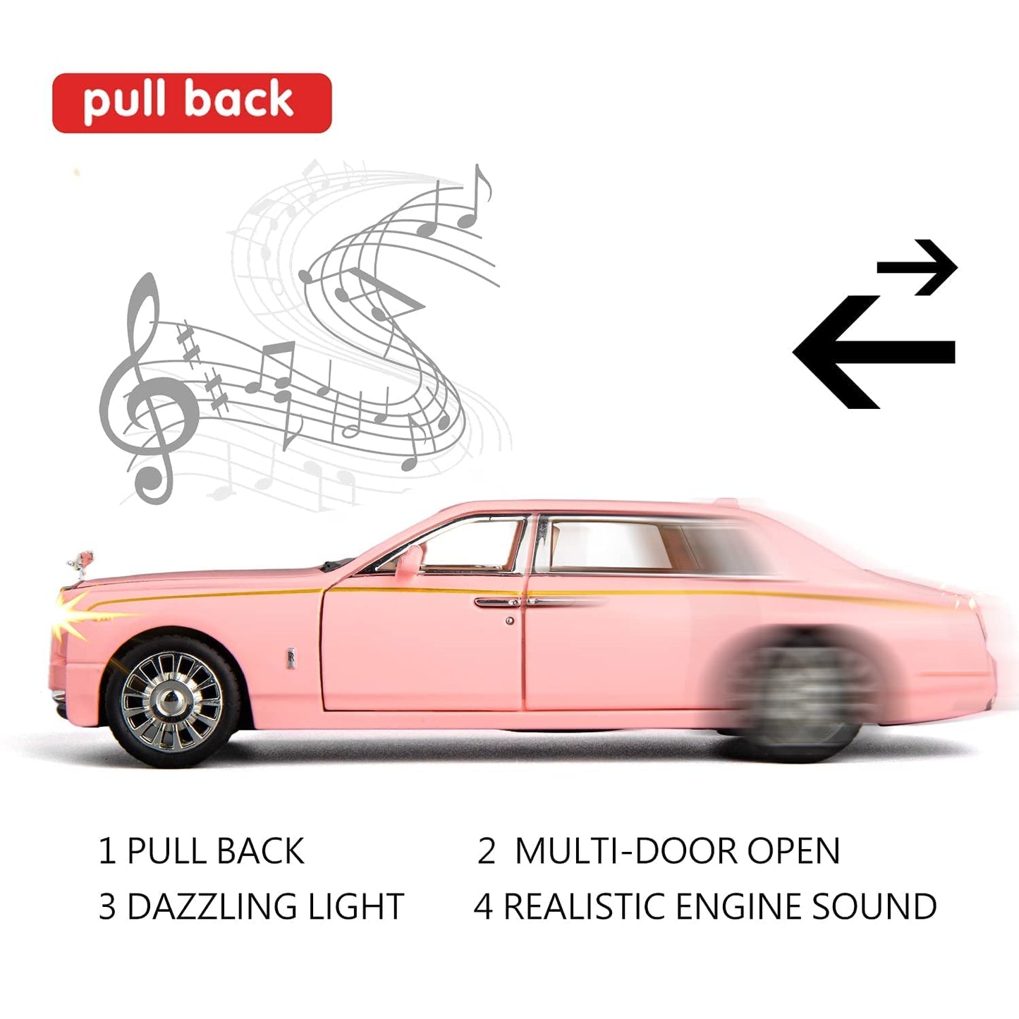Rolls Royce Phantom 1:18 Diecast Scale Model Car