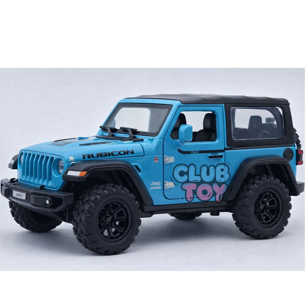 Jeep Wrangler Rubicon 1:24 Diecast Scale Model Car