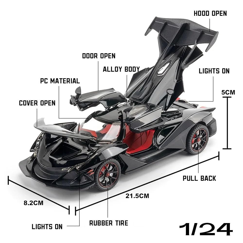 Apollo Sport 1:24 Diecast Scale Model Car