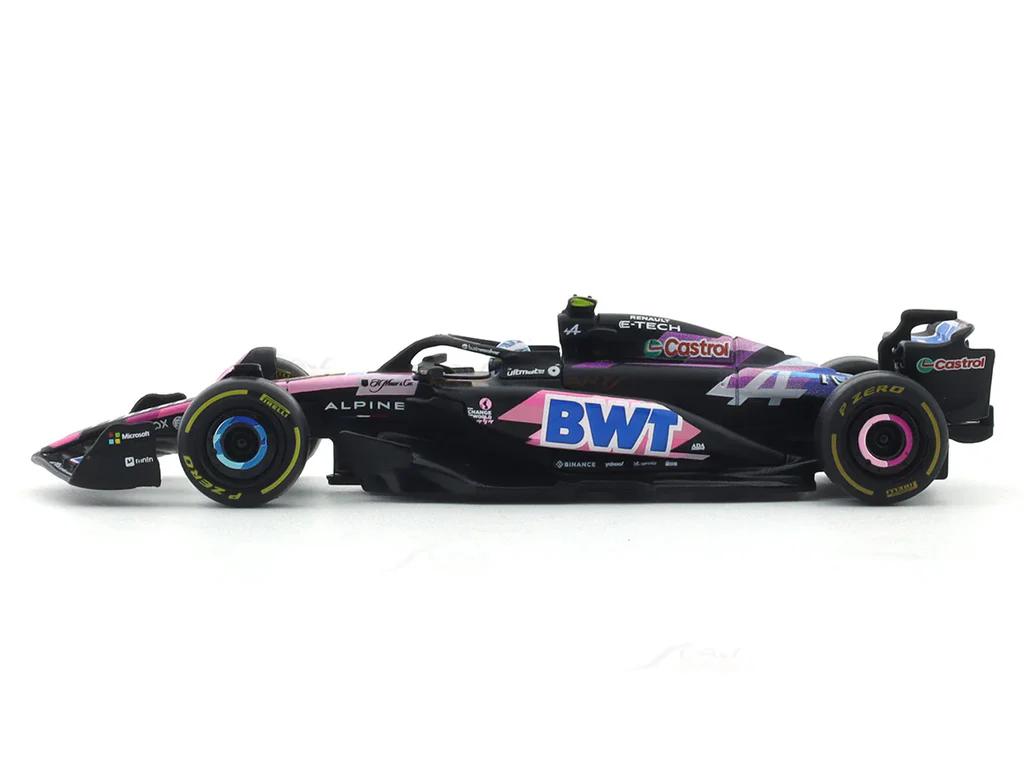 2023 RB-19 Alpine A524 No.10 Pierre Gasly 1:43 Bburago Formula 1 Diecast Scale Model Car