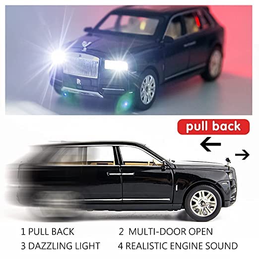 Rolls Royce Cullinan Masory 1:24 Diecast Scale Model Car