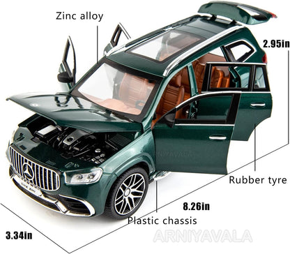 Mercedes-Benz GLS63 AMG 1:24 Diecast Scale Model Car