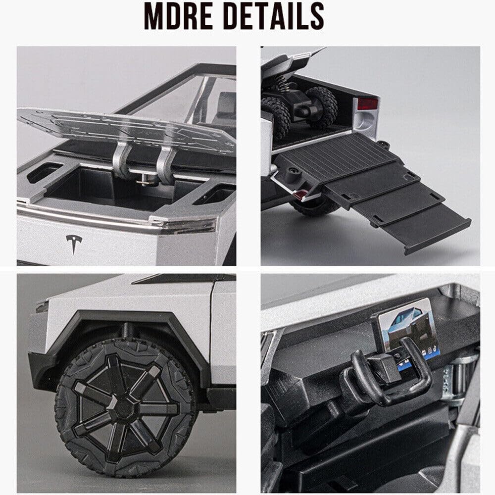 Tesla Cybertruck 1:24 Diecast Scale Model Car
