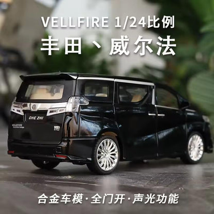 TOYOTA VELLFIRE ALPHARD 1:24 Diecast Scale Model Car