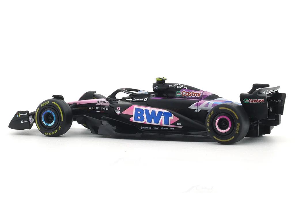2023 RB-19 Alpine A524 No.10 Pierre Gasly 1:43 Bburago Formula 1 Diecast Scale Model Car