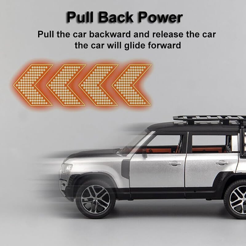 Defender 110 1:24 Diecast Scale Model Car