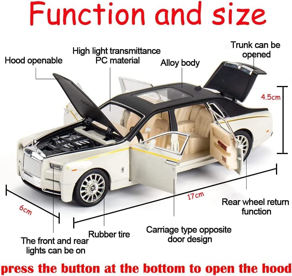 Rolls Royce Phantom 1:24 diecast scale model