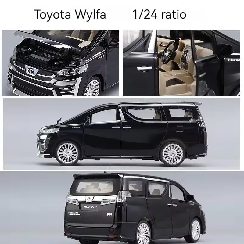 TOYOTA VELLFIRE ALPHARD 1:24 Diecast Scale Model Car