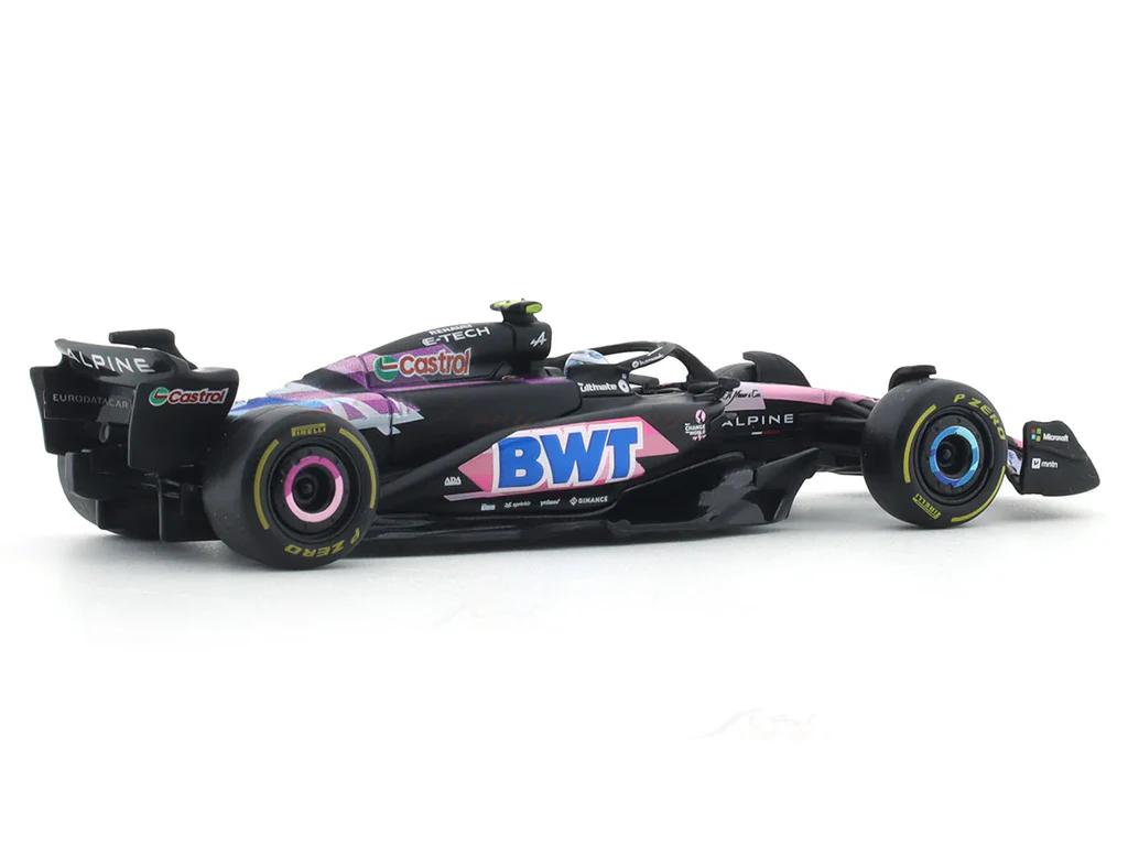 2023 RB-19 Alpine A524 No.10 Pierre Gasly 1:43 Bburago Formula 1 Diecast Scale Model Car