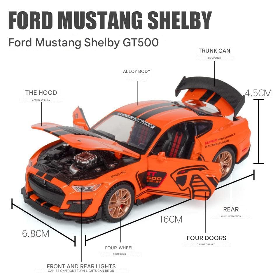 Ford Mustang Shelby GT500 1:24 diecast scale model car
