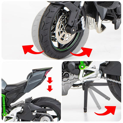 Kawasaki Ninja H2R 1:9 Diecast Alloy Model Bike