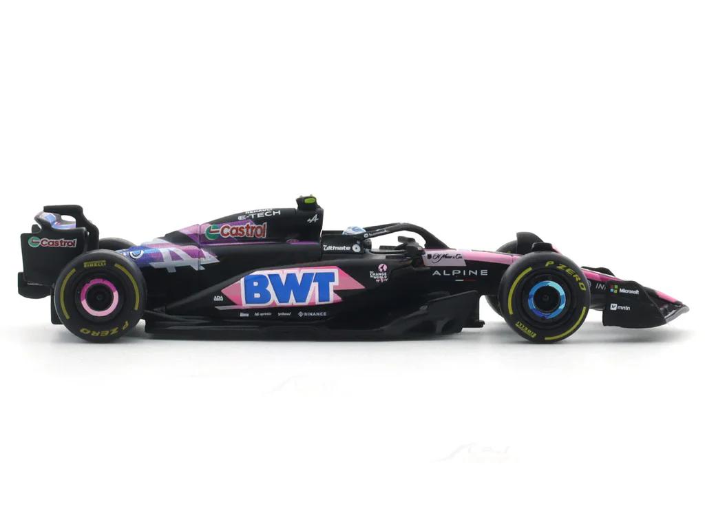 2023 RB-19 Alpine A524 No.10 Pierre Gasly 1:43 Bburago Formula 1 Diecast Scale Model Car