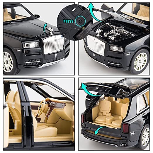 Rolls Royce Cullinan Masory 1:24 Diecast Scale Model Car
