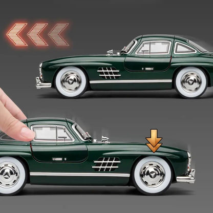 1954 Mercedes-Benz 300SL Vintage 1:24 Diecast Scale Model Car