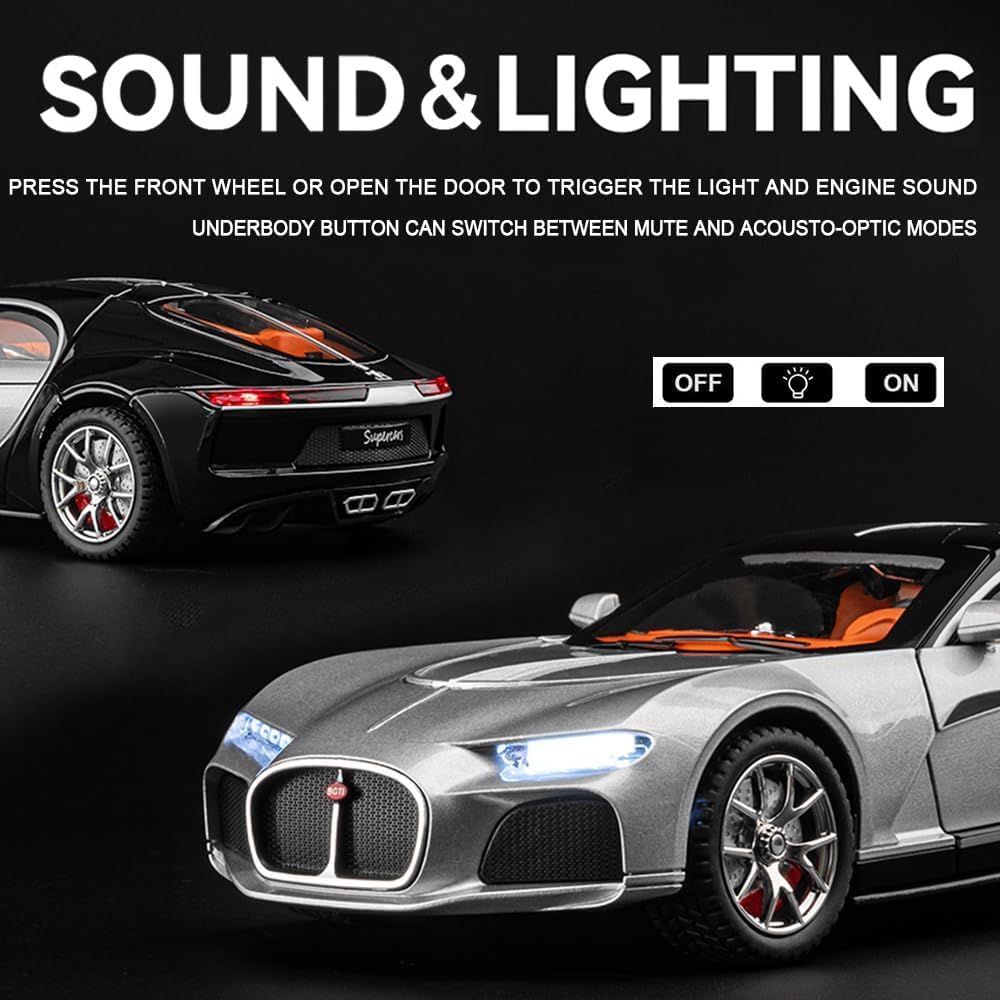 Bugatti Atlantic 1:24 Diecast Scale Model Car
