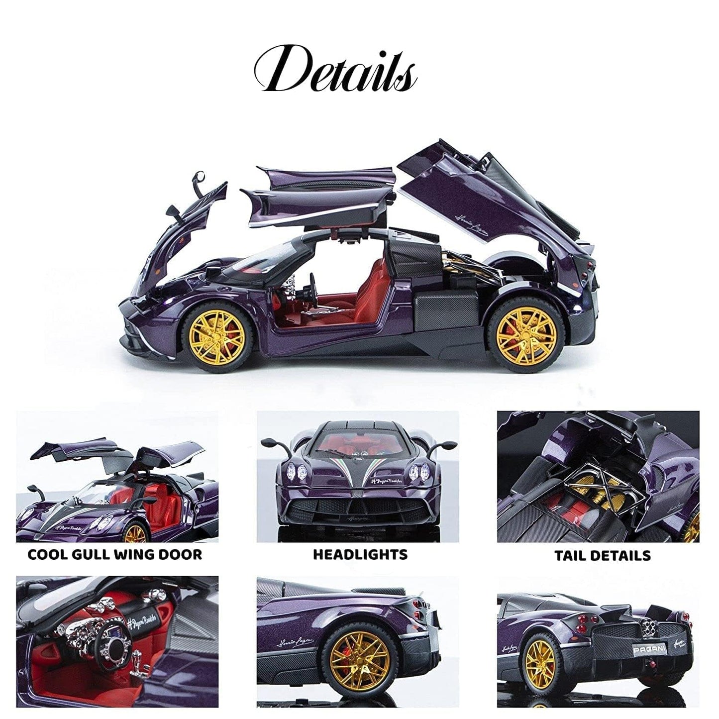 Pagani Huayra 1:24 Diecast Scale Model Car