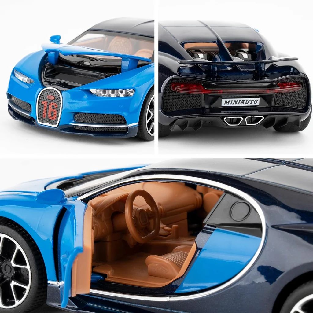 BUGATTI CHIRON 1:24 Diecast Scale Model Car