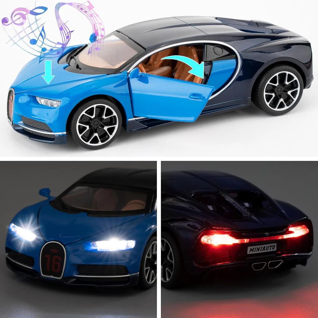 BUGATTI CHIRON 1:24 Diecast Scale Model Car