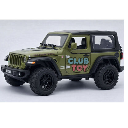 Jeep Wrangler Rubicon 1:24 Diecast Scale Model Car