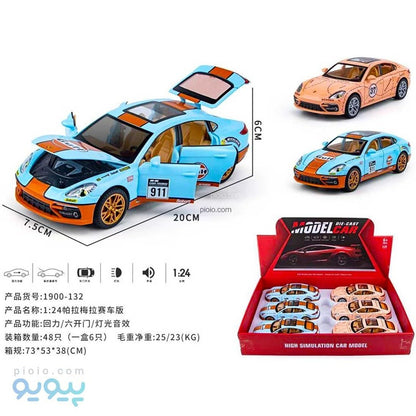 Porsche Panamera Racing 1:24 Diecast Scale Model Car