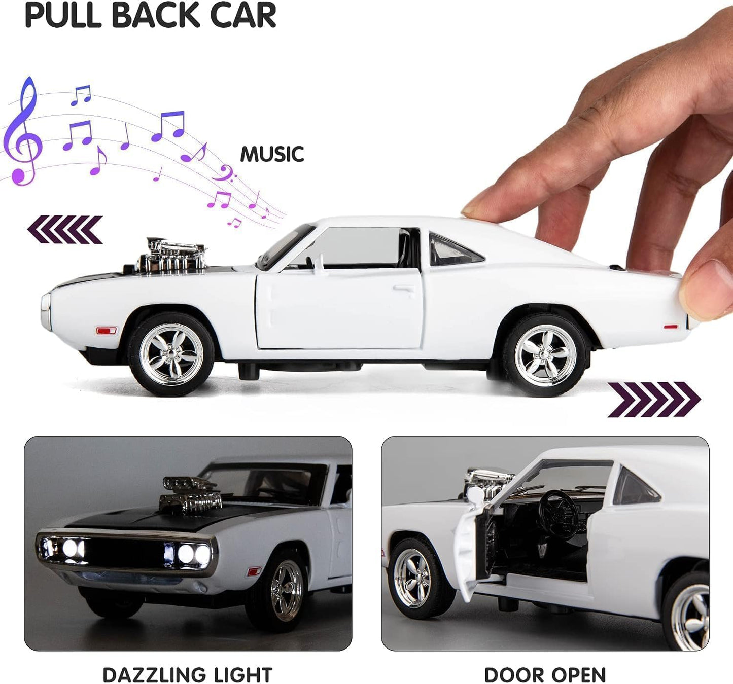 Dodge Charger 1970 Fast & Furious 1:18 Diecast Scale Model Car