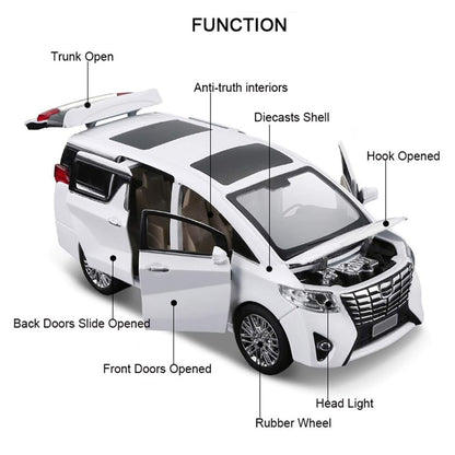 TOYOTA VELLFIRE ALPHARD 1:24 Diecast Scale Model Car