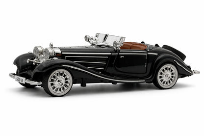 1936 Mercedes Benz 500K Vintage 1:24 Diecast Scale Model Car